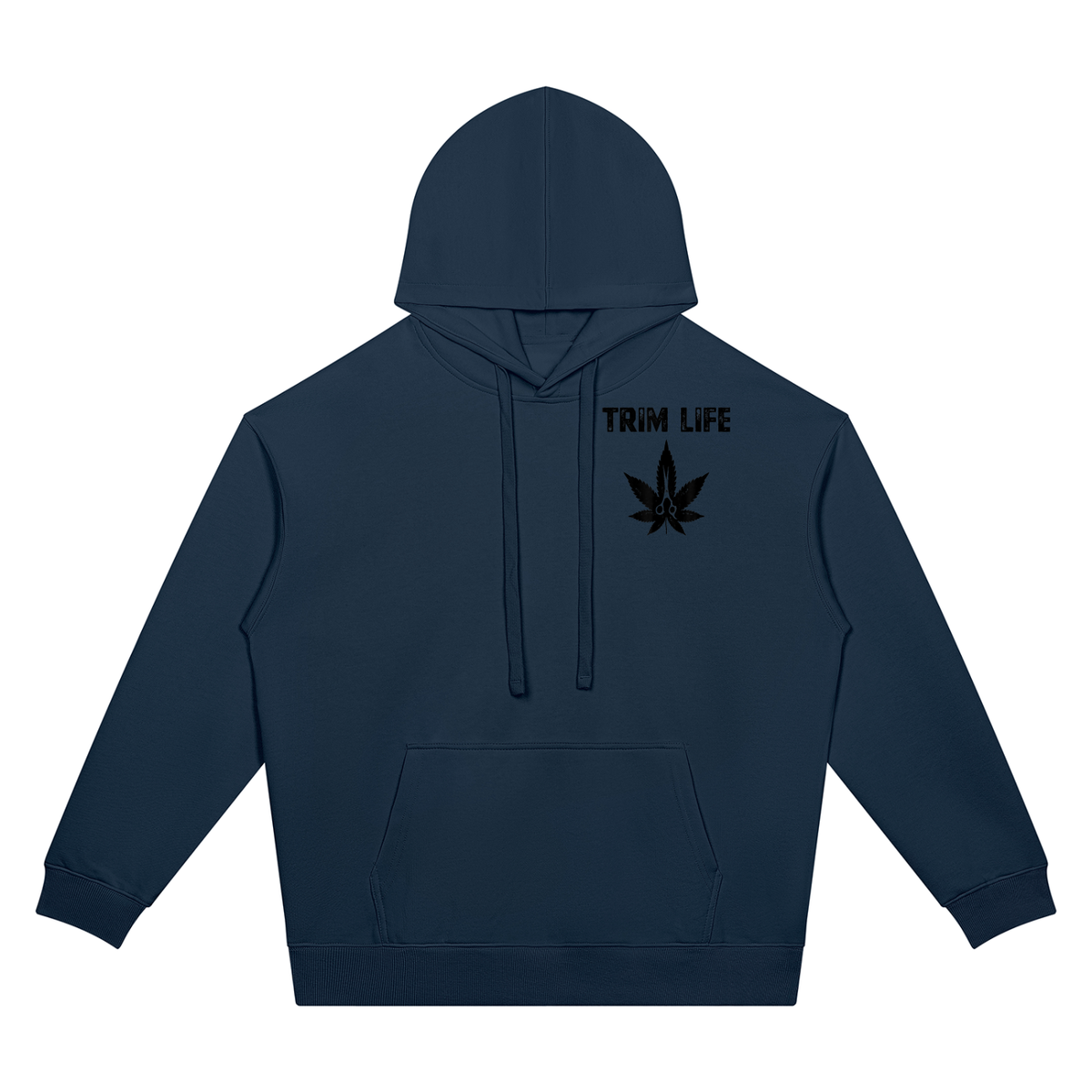 Money Mindset Discipline Two-Sided Graphic Hoodie