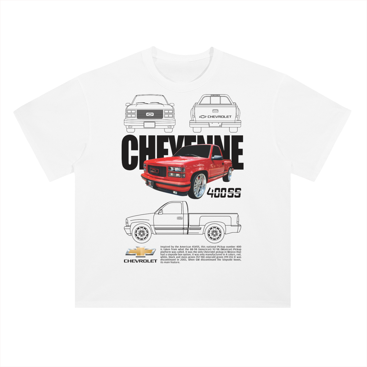 CHEVROLET CHEYENNE PICK UP T-Shirt