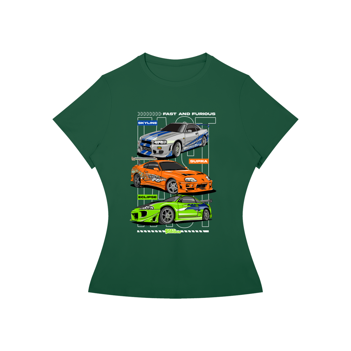 F&F Imports Models Women’s Slim-Fit Tee
