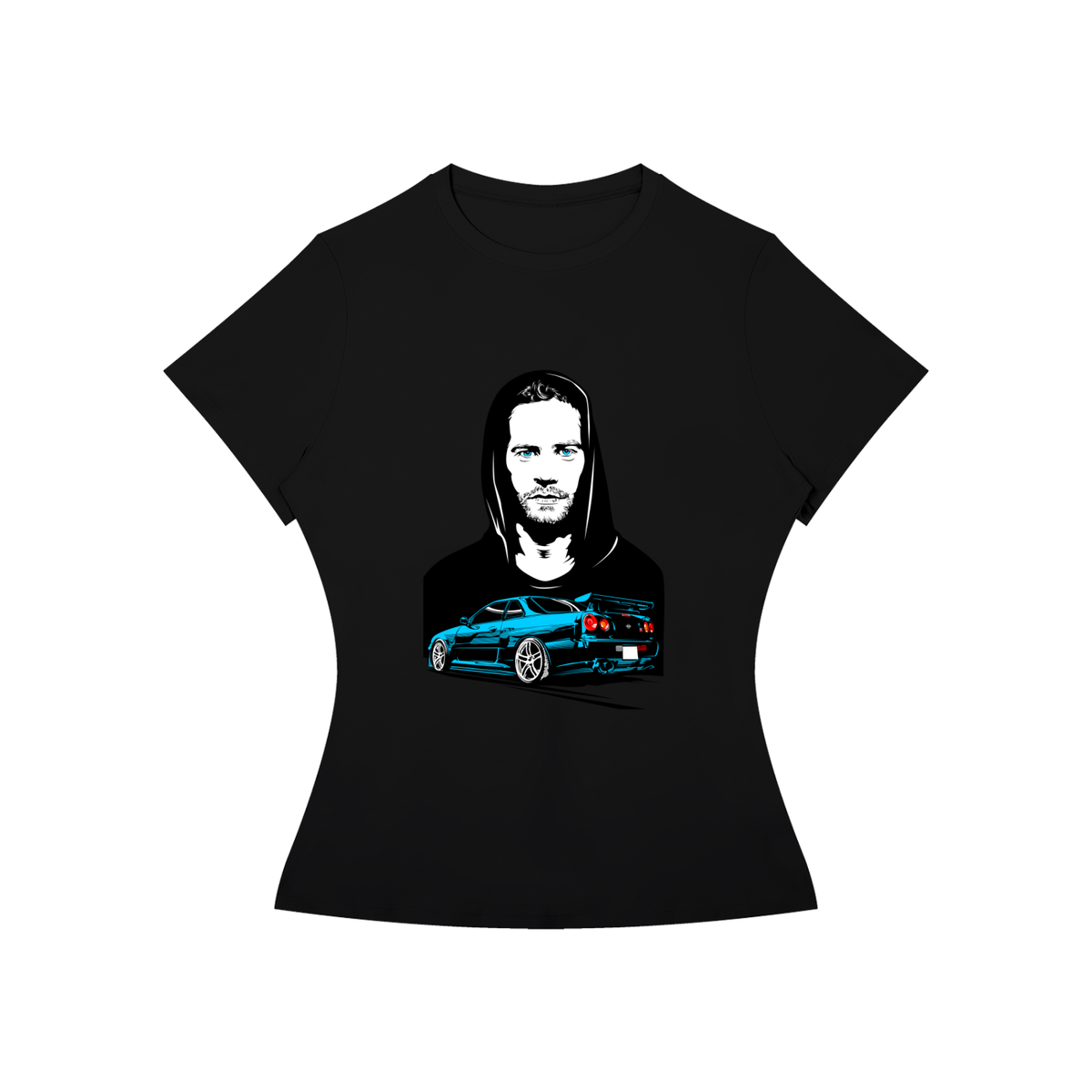 PAUL WALKER SKYLINE GT-R-34  T-Shirt