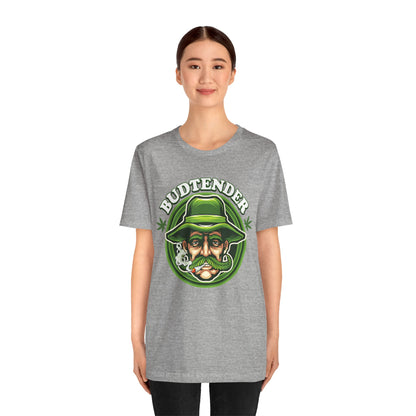 Budtender Graphic Tee – Retro Smoking Stoner Design