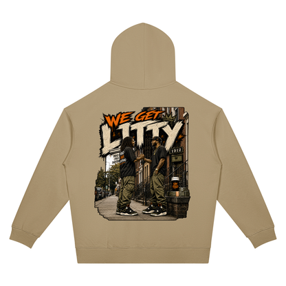We Get Litty Two-Sided Graphic Hoodie