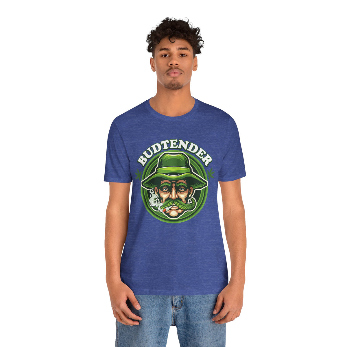 Budtender Graphic Tee – Retro Smoking Stoner Design