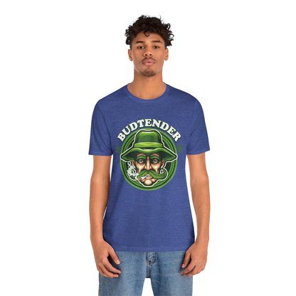 Budtender Graphic Tee – Retro Smoking Stoner Design