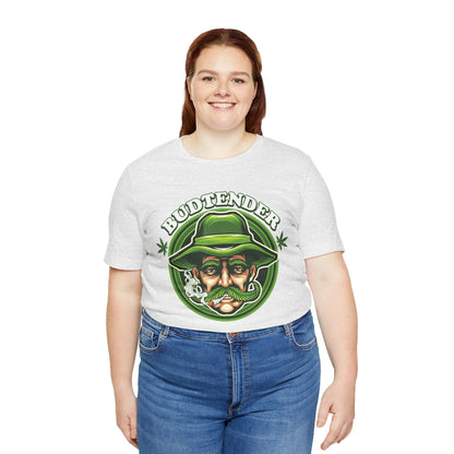 Budtender Graphic Tee – Retro Smoking Stoner Design