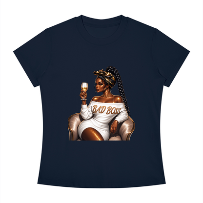 Bad Boss Women’s Slim-Fit Graphic Tee