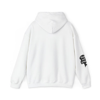 Cozy Chick Hoodie — Fashionable Woman Relaxing with Coffee Graphic Hooded Sweatshirt