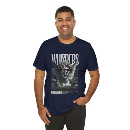 Whispers Angel Tee — Vintage Cherub Graphic T-Shirt