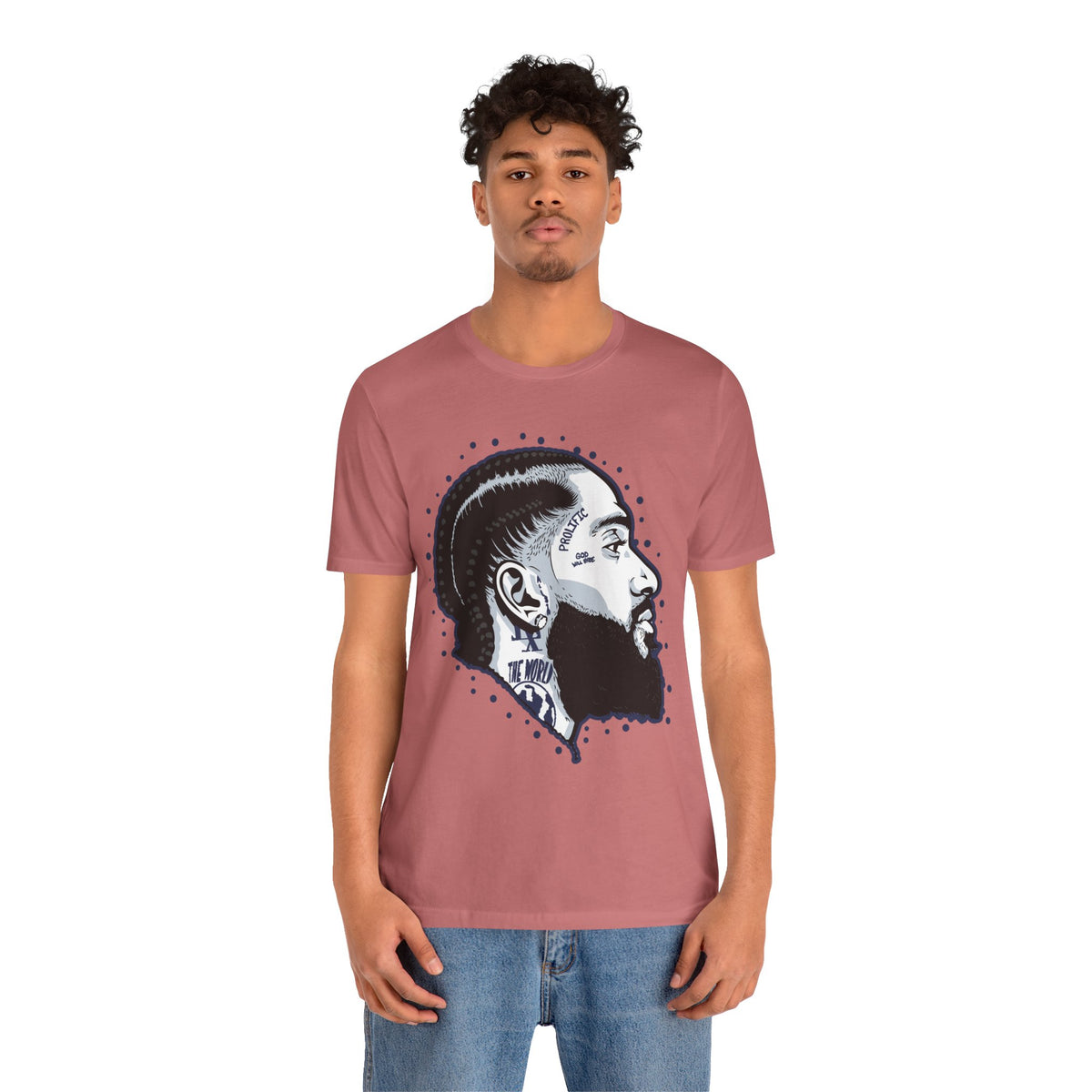 NIP HUSSLE PROLIFIC HIP HOP ARTIST GRAPHIC T SHIRT