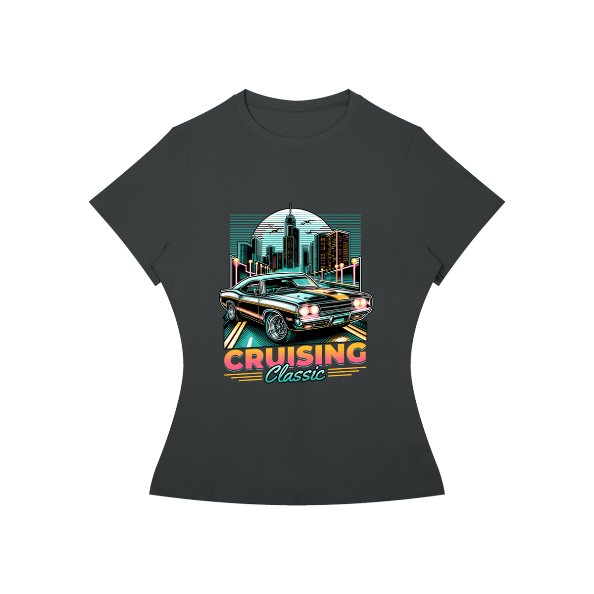 Cruising Classic Women’s Slim-Fit Graphic Tee