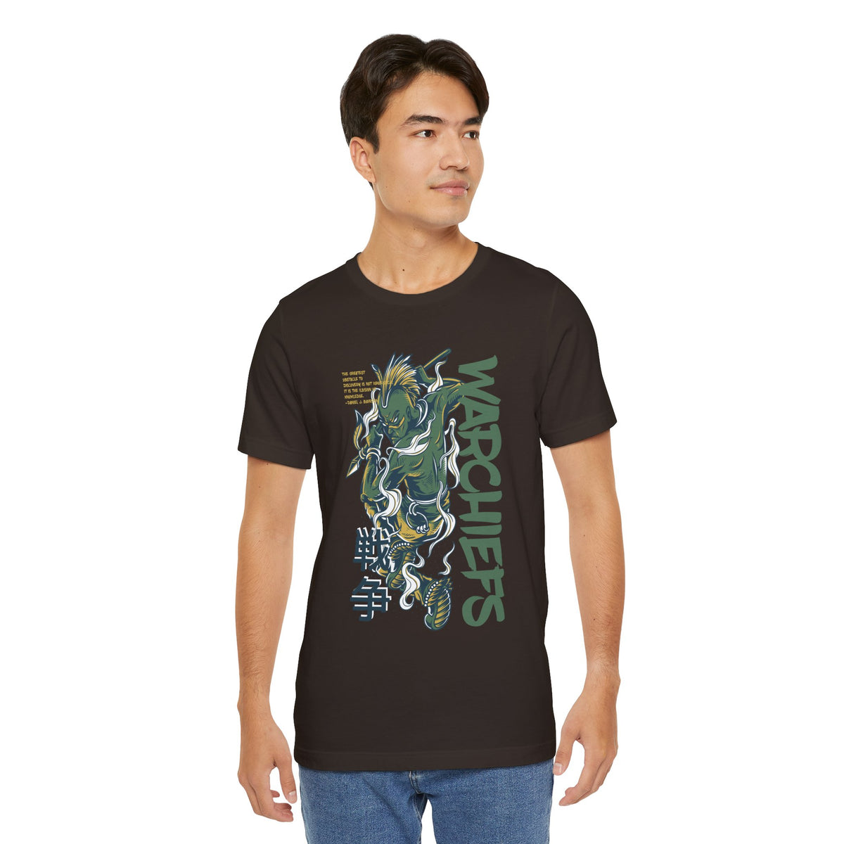 Marchiefs Warrior Tee — Japanese-Style Ninja Graphic Shirt