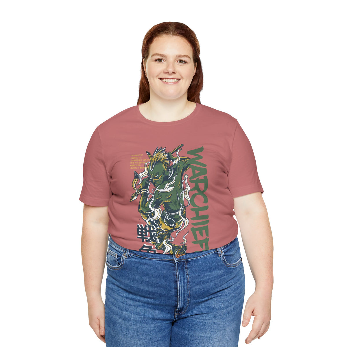 Marchiefs Warrior Tee — Japanese-Style Ninja Graphic Shirt