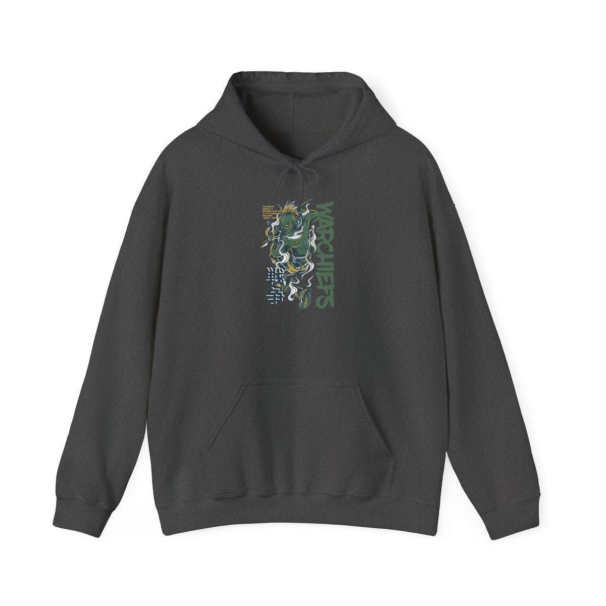 Warchiefs Dragon Hoodie – Asian-Inspired Warrior Graphic Sweatshirt