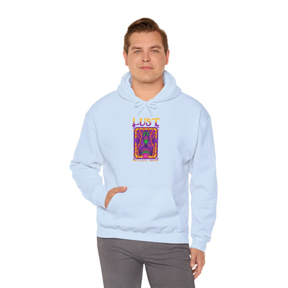 Lust Tarot Hoodie — Psychedelic Arcana Graphic Pullover