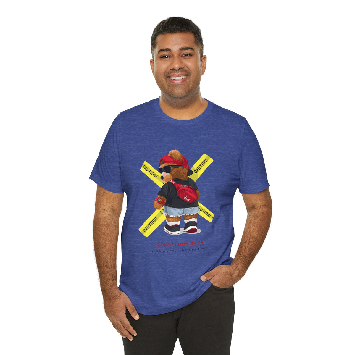 Teddy Bear 'Never Look Back' Graphic Tee