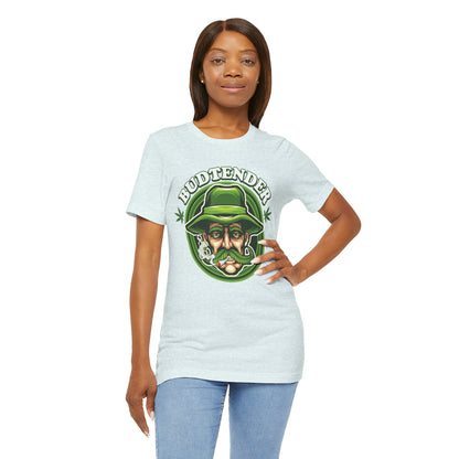 Budtender Graphic Tee – Retro Smoking Stoner Design