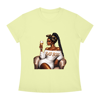 Bad Boss Women’s Slim-Fit Graphic Tee