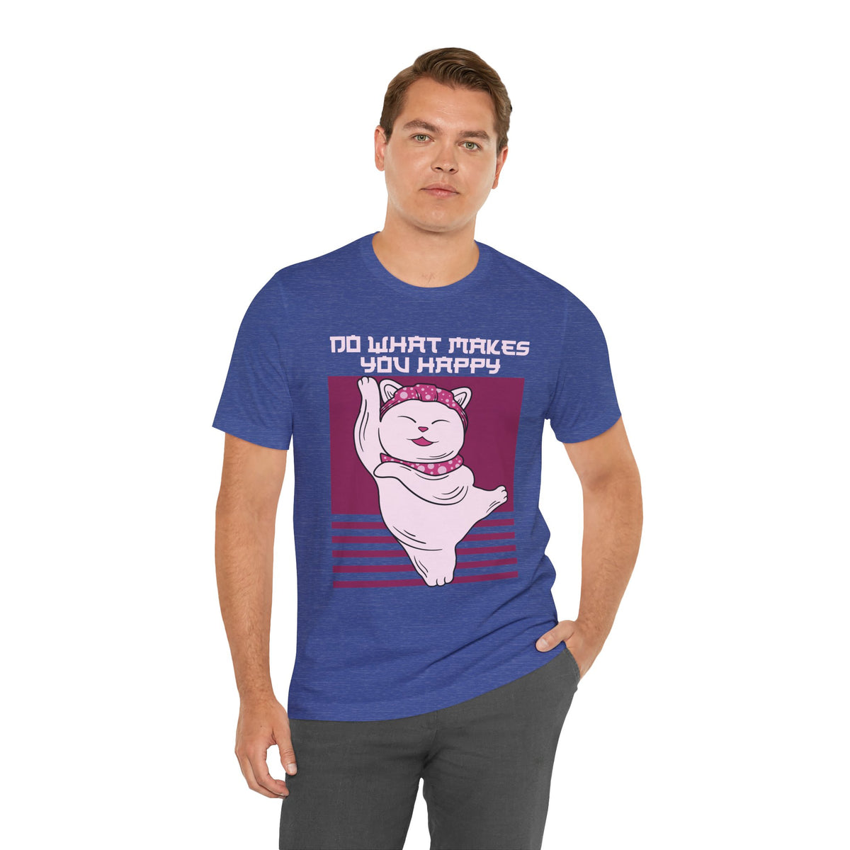 Do What Makes You Happy Cat Tee
