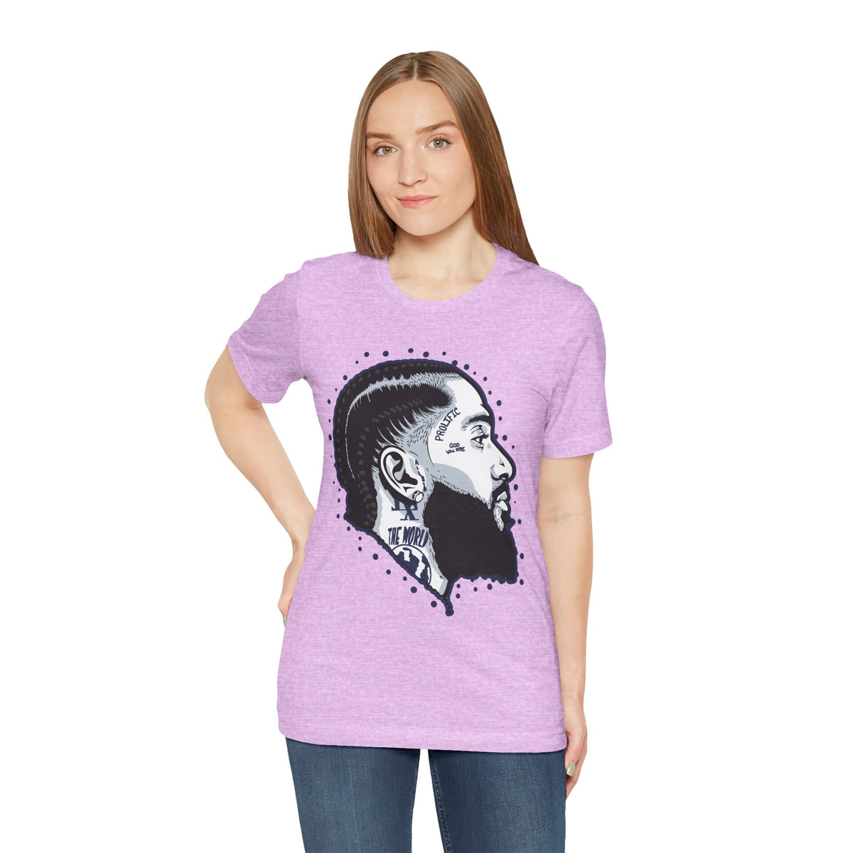NIP HUSSLE PROLIFIC HIP HOP ARTIST GRAPHIC T SHIRT