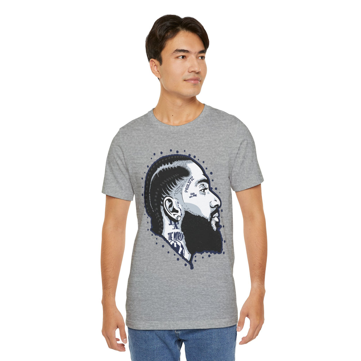 NIP HUSSLE PROLIFIC HIP HOP ARTIST GRAPHIC T SHIRT