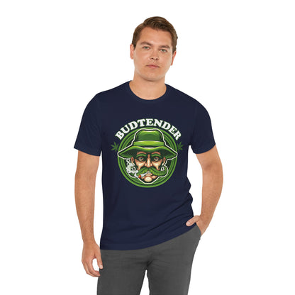 Budtender Graphic Tee – Retro Smoking Stoner Design