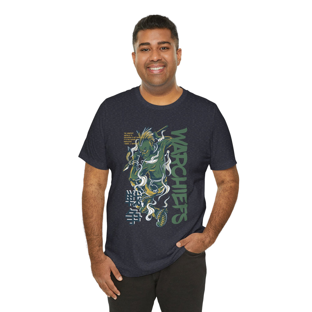 Marchiefs Warrior Tee — Japanese-Style Ninja Graphic Shirt