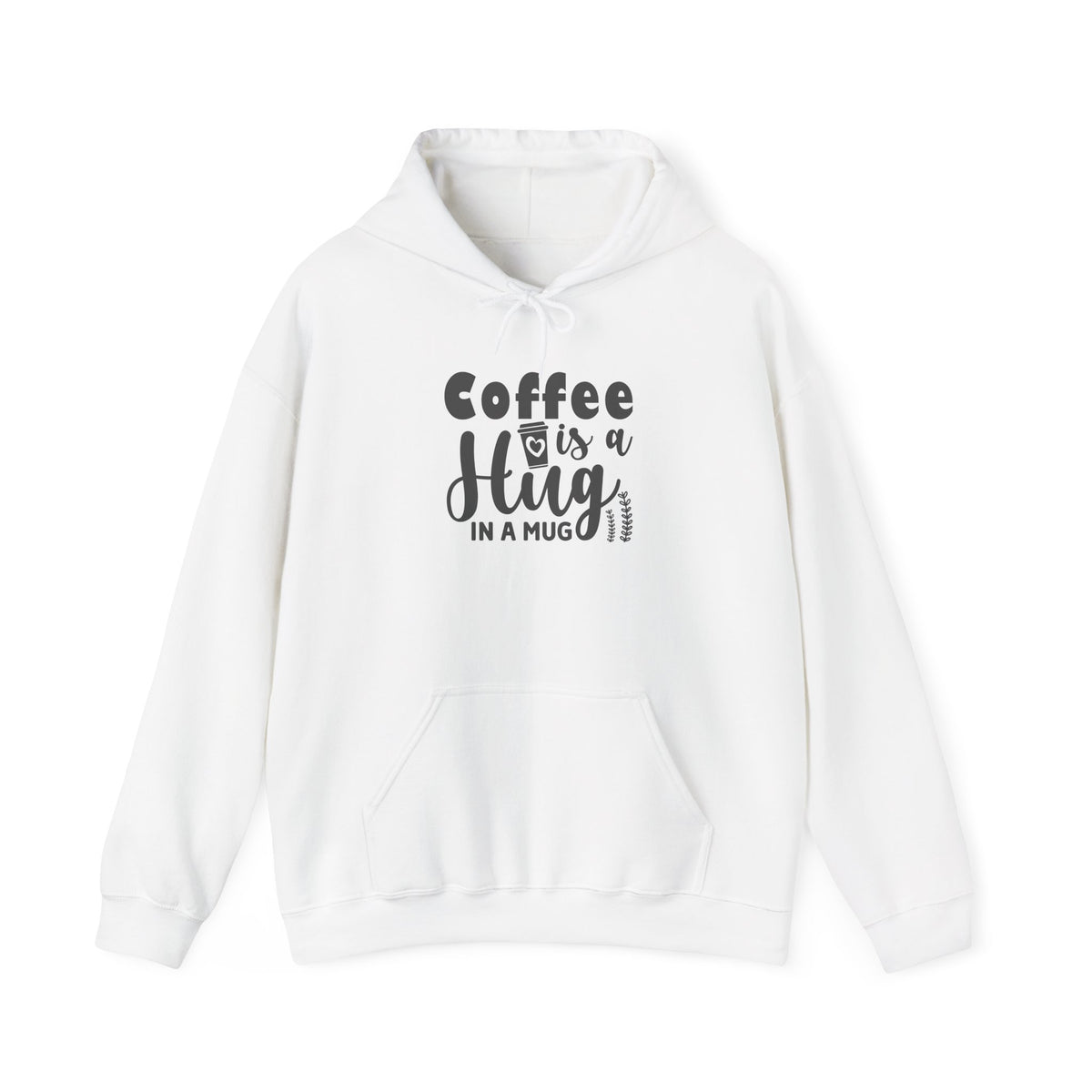 Coffee Is a Hug Hoodie – Cozy Coffee Lover Pullover