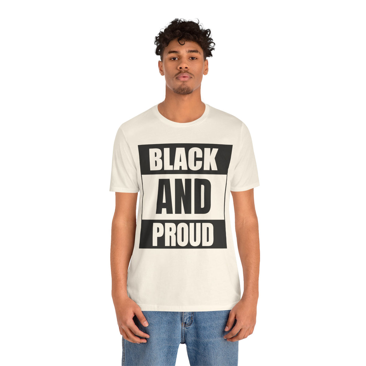 Black and Proud T-Shirt — Bold Black Empowerment Tee