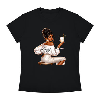 Limited Edition Champagne Woman Women’s Slim-Fit Tee