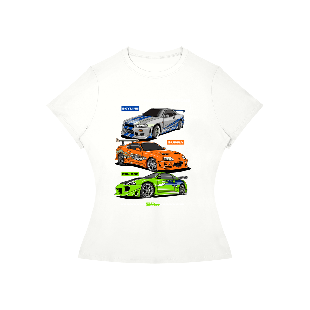 F&F Imports Models Women’s Slim-Fit Tee