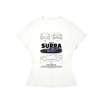 Toyota Supra A90 Women’s Slim-Fit Graphic Tee