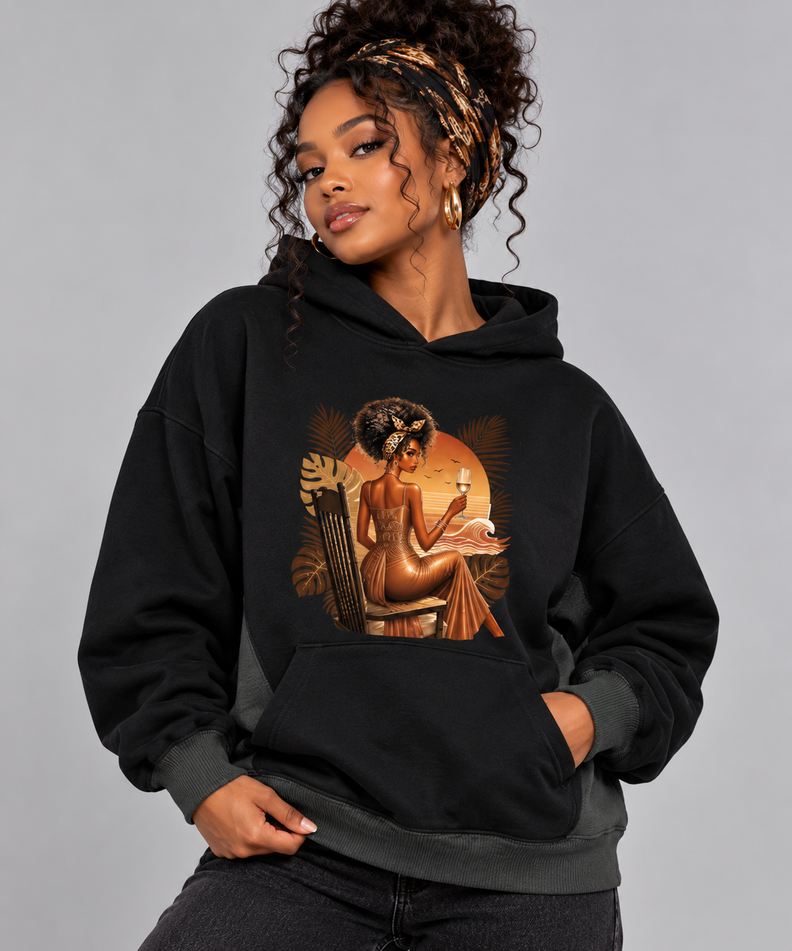 Live Love Laugh Women’s Graphic Hoodie