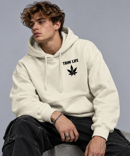 Money Mindset Discipline Two-Sided Graphic Hoodie
