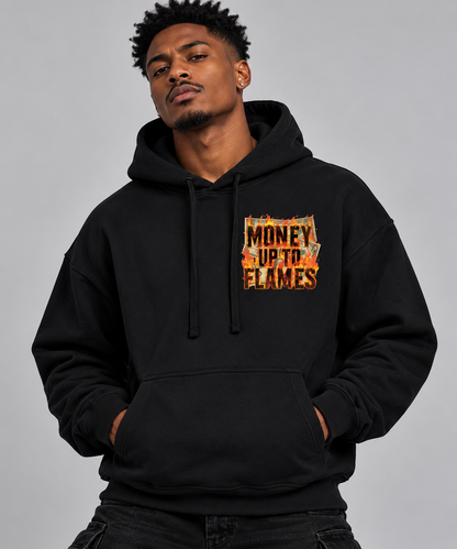 Money Talks, Wealth Whispers Two-Sided Graphic Hoodie