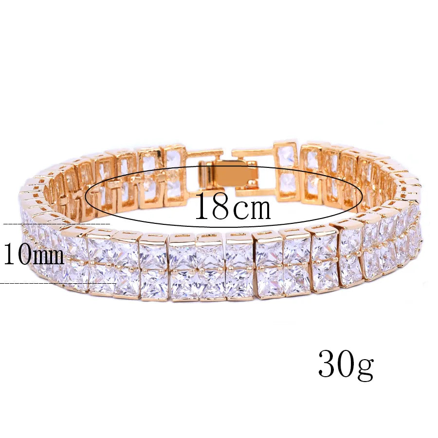 City Lights Baguette Cubic Zirconia Bracelet