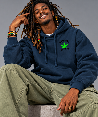Why Not Just Relax Two-Sided Graphic Hoodie