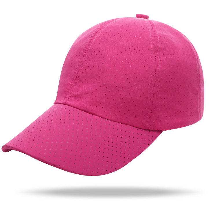 Unisex Quick-Dry Performance Mesh Baseball Cap & Sun Visor