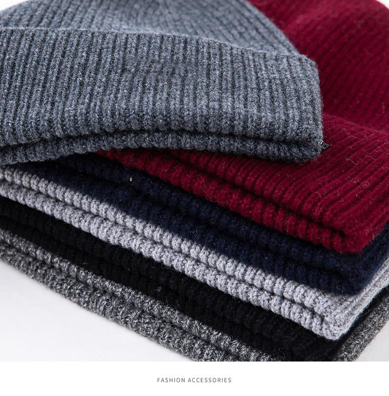 Lightweight Knit Pullover Beanie — Warm Sports Cap