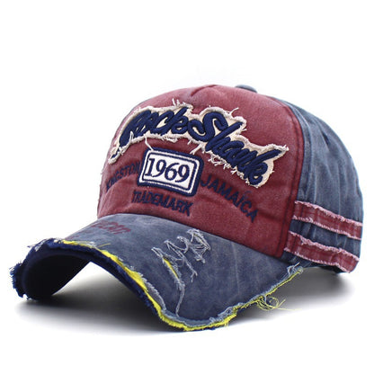 Distressed Vintage Embroidered Dad Hat