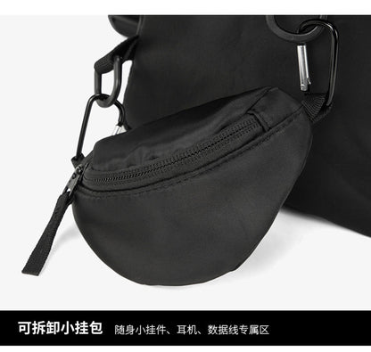 Men's Japanese Style Crossbody Bag — Large Capacity Streetwear Satchel