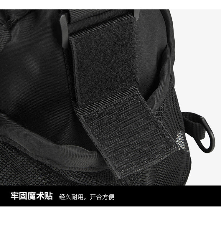 Men's Japanese Style Crossbody Bag — Large Capacity Streetwear Satchel