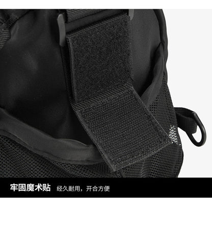 Men's Japanese Style Crossbody Bag — Large Capacity Streetwear Satchel