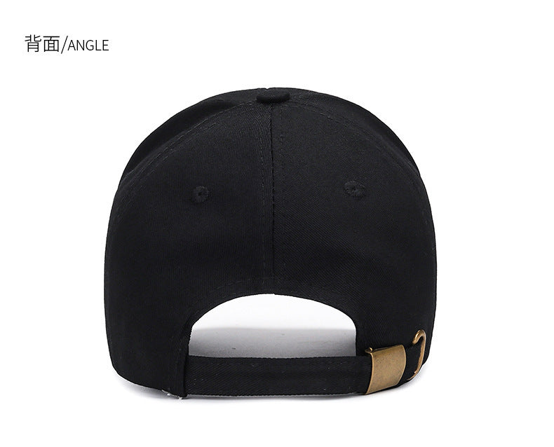 Unisex Plain Cotton Minimalist Dad Hat