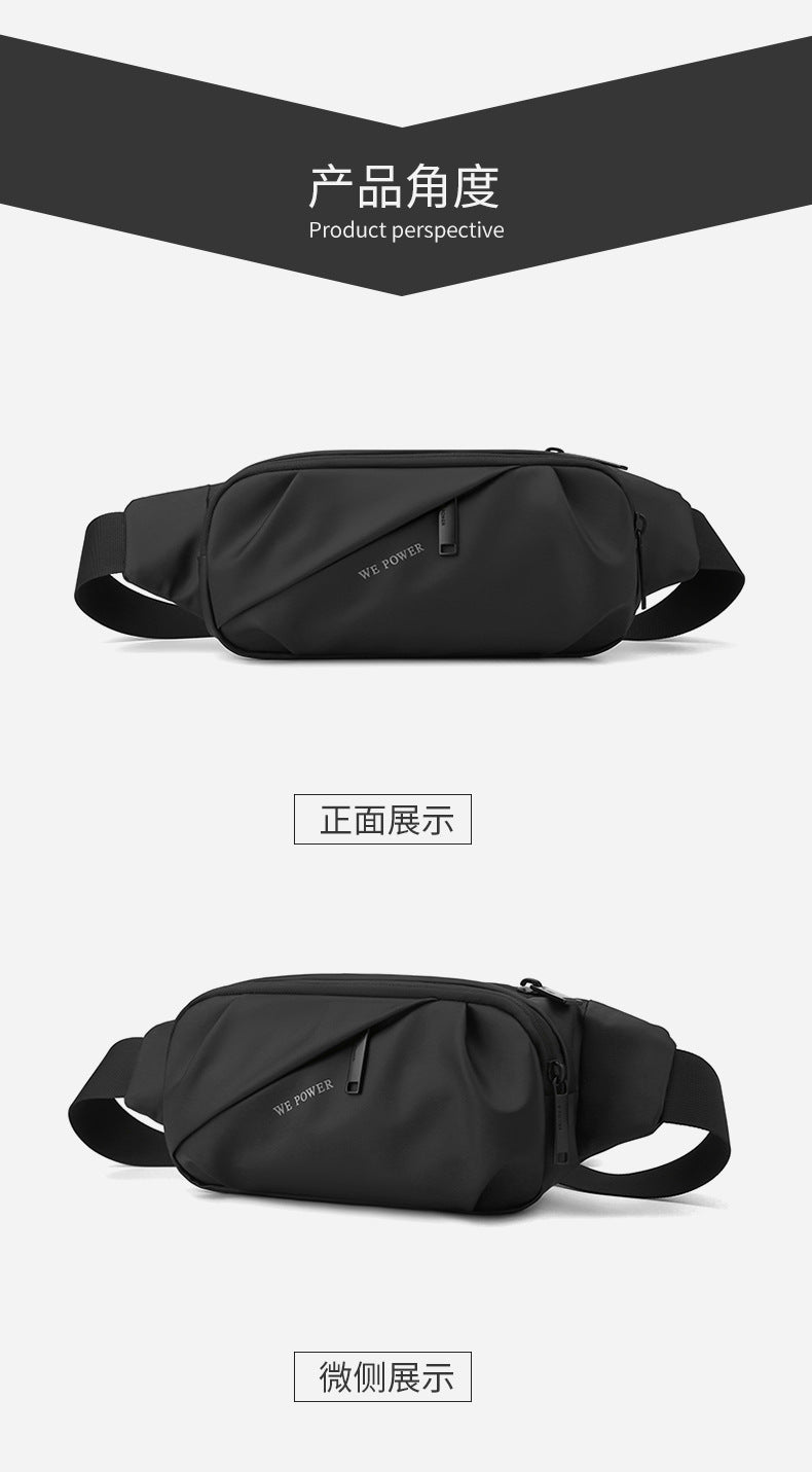 Men's Waterproof Crossbody Chest Sling Bag