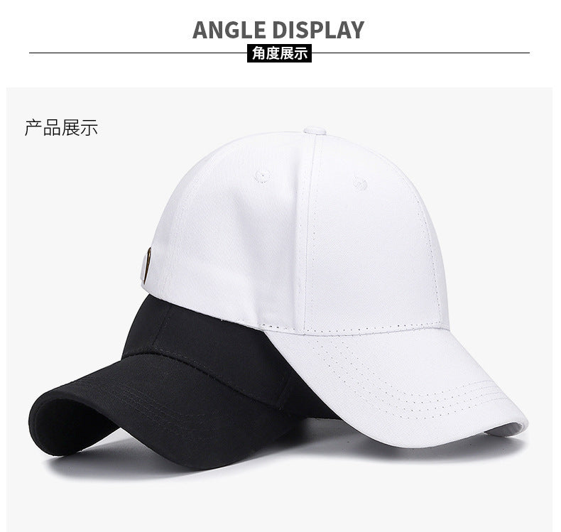 Unisex Plain Cotton Minimalist Dad Hat