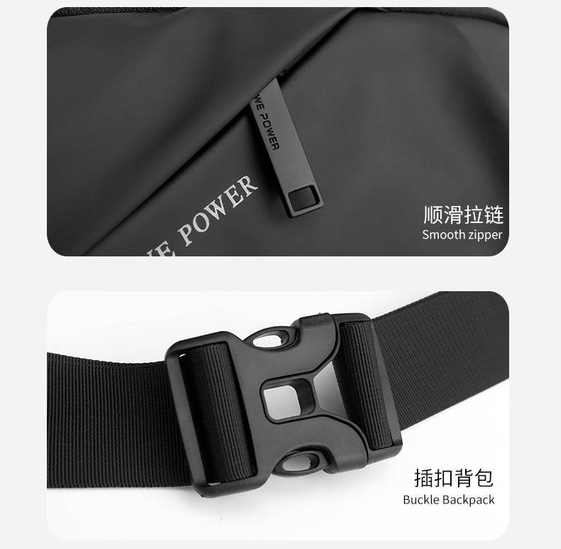 Men's Waterproof Crossbody Chest Sling Bag