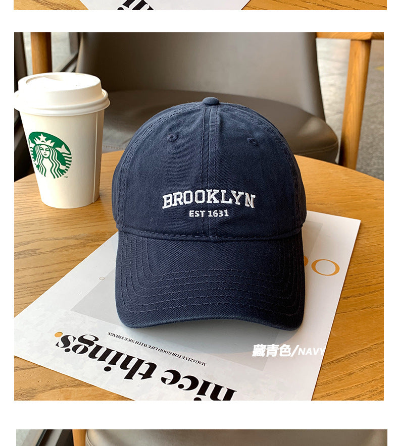 Unisex Brooklyn Embroidered Baseball Cap | Vintage Dad Hat