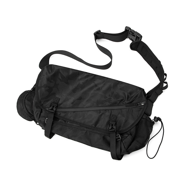 Men's Japanese Style Crossbody Bag — Large Capacity Streetwear Satchel
