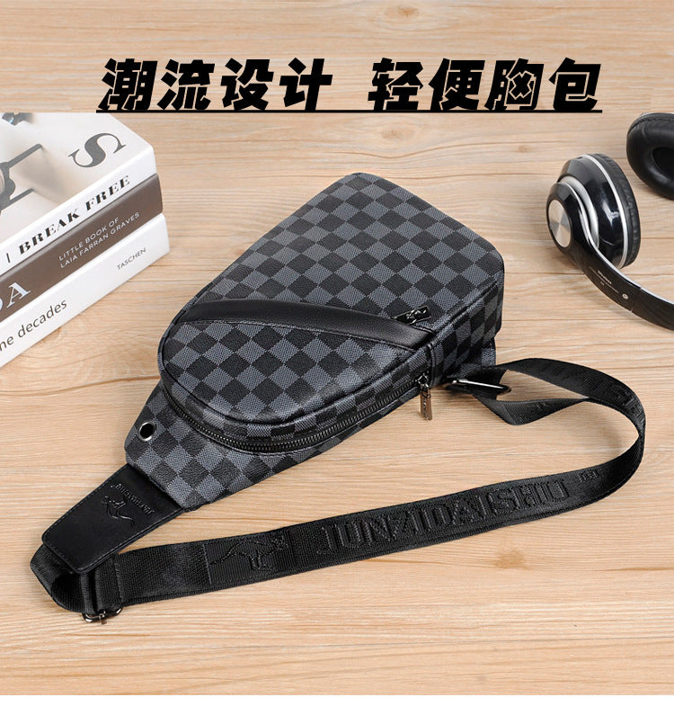 Men's Modern Chest Bag — Casual Crossbody Sling