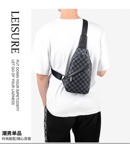 Men's Modern Chest Bag — Casual Crossbody Sling